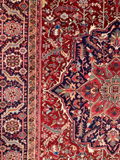 ANTIQUE HERIZ CARPET 358M X 227M - ADDITIONAL PHOTO 11