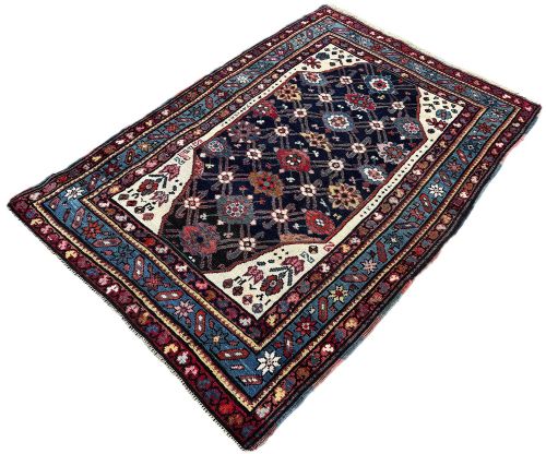 ANTIQUE CAUCASIAN KARABAGH RUG 147M X 101M - ADDITIONAL PHOTO 2