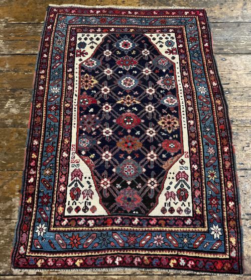 ANTIQUE CAUCASIAN KARABAGH RUG 147M X 101M - ADDITIONAL PHOTO 3