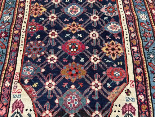 ANTIQUE CAUCASIAN KARABAGH RUG 147M X 101M - ADDITIONAL PHOTO 7
