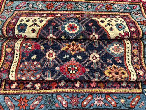 ANTIQUE CAUCASIAN KARABAGH RUG 147M X 101M - ADDITIONAL PHOTO 15
