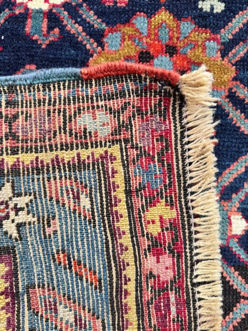 ANTIQUE CAUCASIAN KARABAGH RUG 147M X 101M - ADDITIONAL PHOTO 17