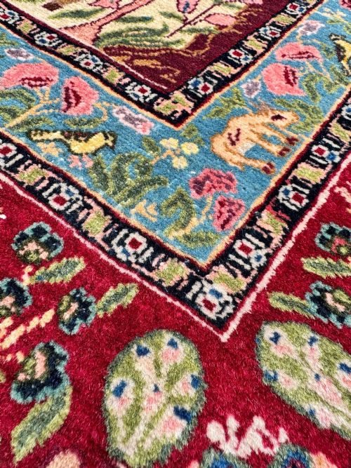 ANTIQUE TABRIZ RUG 200M X 148M - ADDITIONAL PHOTO 9