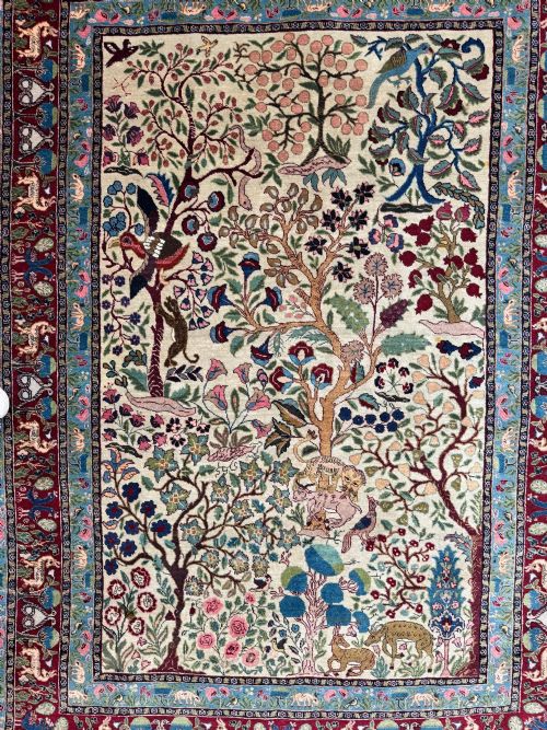 ANTIQUE TABRIZ RUG 200M X 148M - ADDITIONAL PHOTO 13