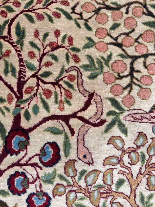 ANTIQUE TABRIZ RUG 200M X 148M - ADDITIONAL PHOTO 16