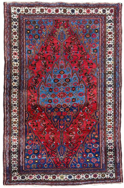 Antique Hamadan Rug 1.96m X 1.30m