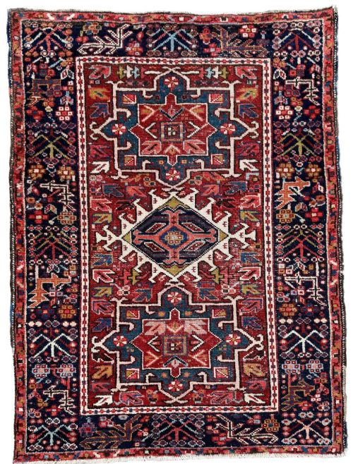 Antique Karaja Rug 1.28m X 0.99m