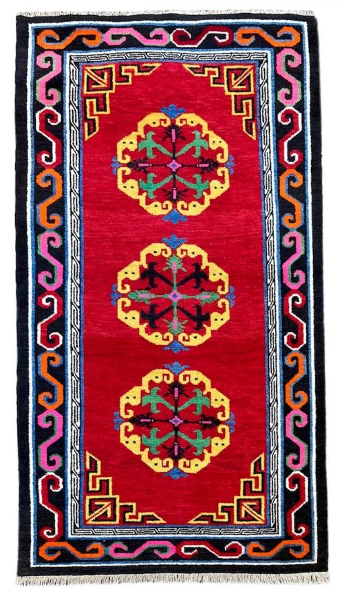 Antique Tibetan Rug 1.70m X 0.97m