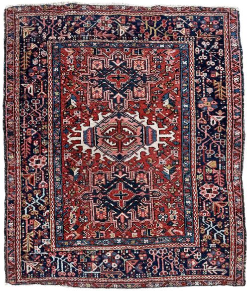Antique Karaja Rug 1.31m X 1.13m