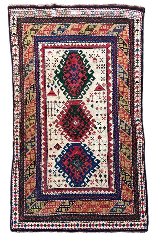 Antique Caucasian Kazak Rug 1.82m X 0.97m