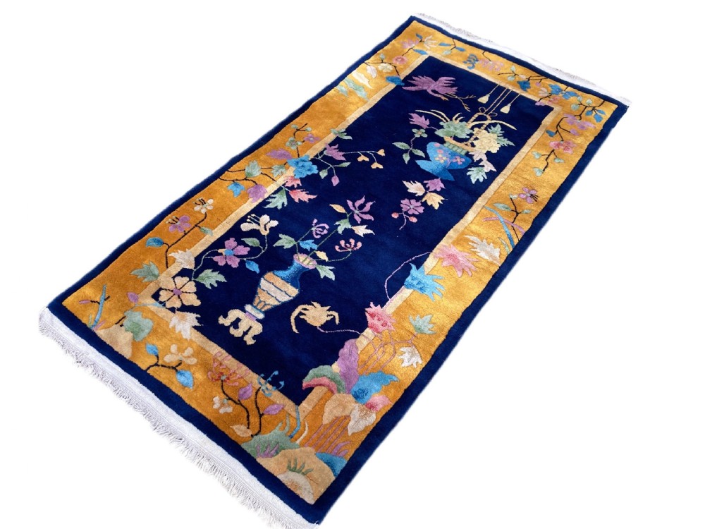 Chinese Art Deco Rug 1.77m x 0.93m View III