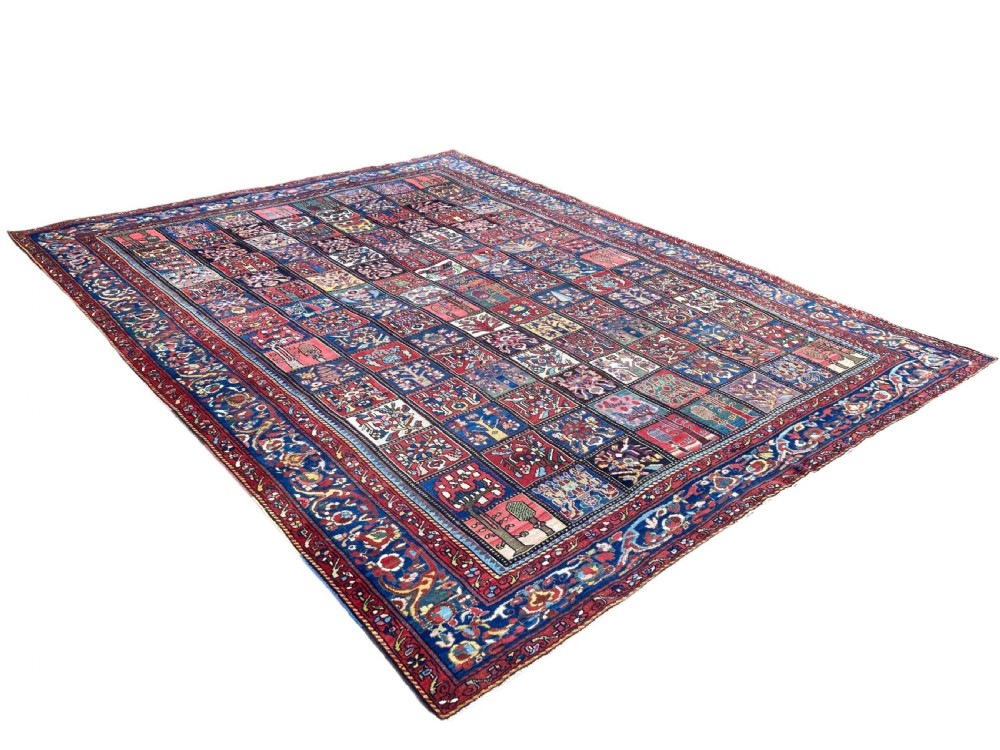 Antique Bakhtiar Carpet 4.10m x 3.15m View III