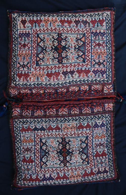 Antique Saddle-bags, Bakhtiari Tribes, Western Persia
