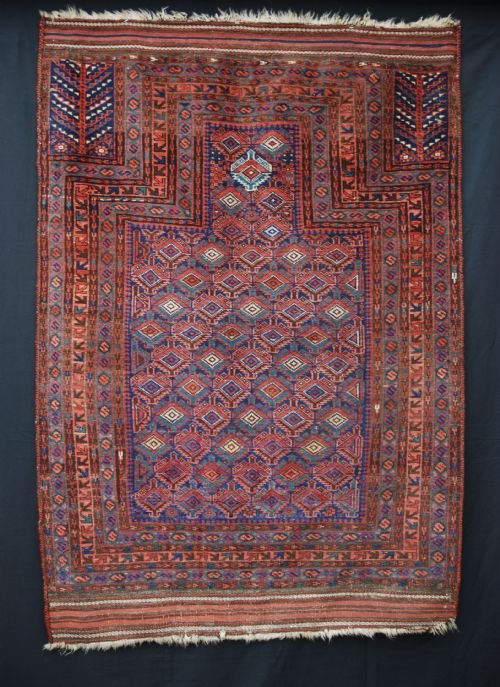 Antique Prayer-rug, Timuri Tribes, Western Afghanistan.