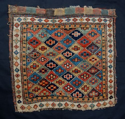 Antique Saddle-bag-face, Shahsevan Tribes, Azerbaijan