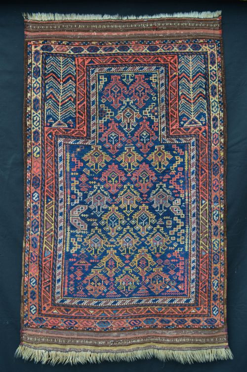 Antique Prayer Rug, Timuri Tribes, Western Afghanistan