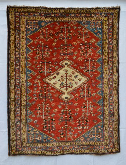 Antique Qashqa'i Rug, South-west Persia