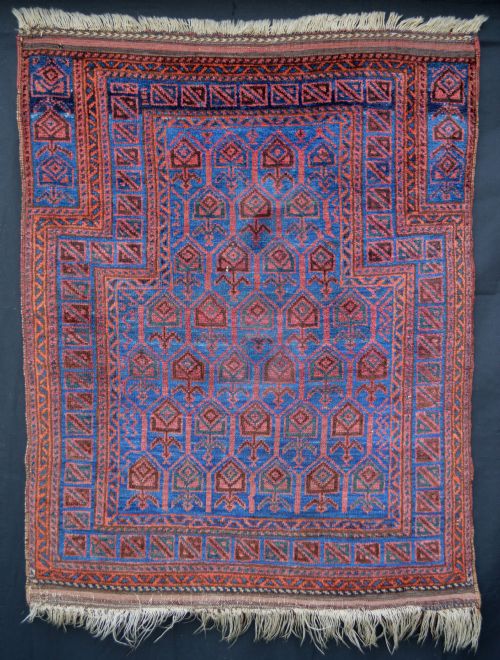 Antique Prayer Rug, Timuri Tribes, Western Afghanistan