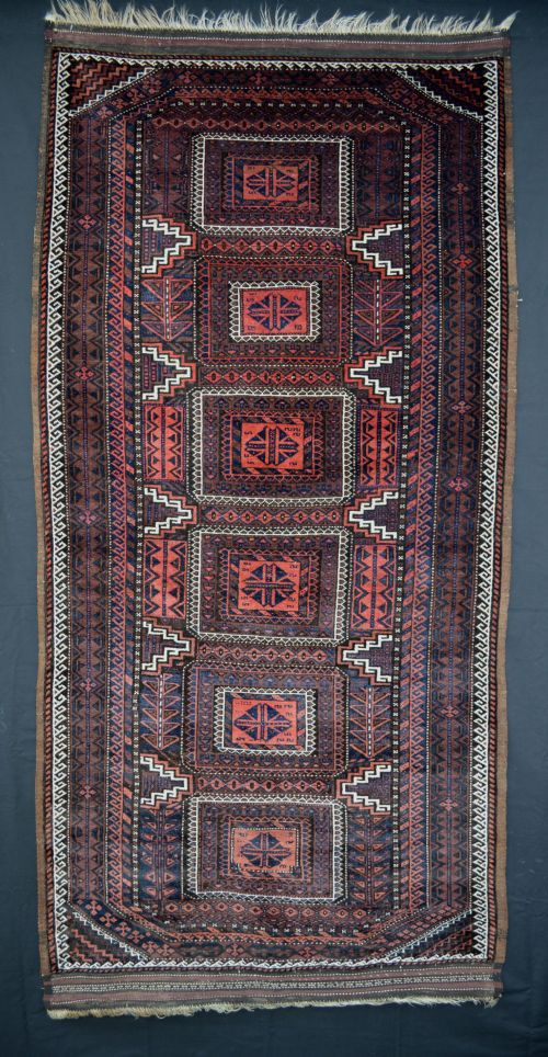 Antique Baluch Rug, Khorassan, North-east Persia