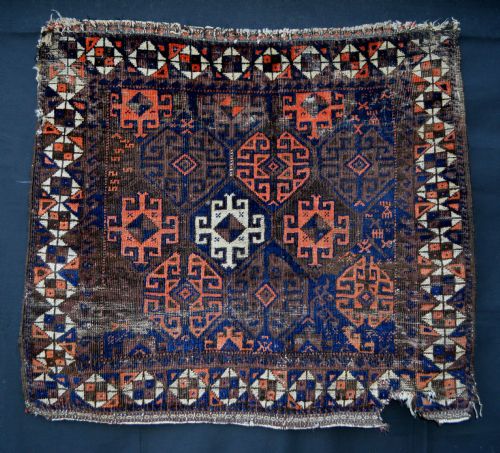 Antique Saddlebag Face, Baluch Tribes, Western Afghanistan