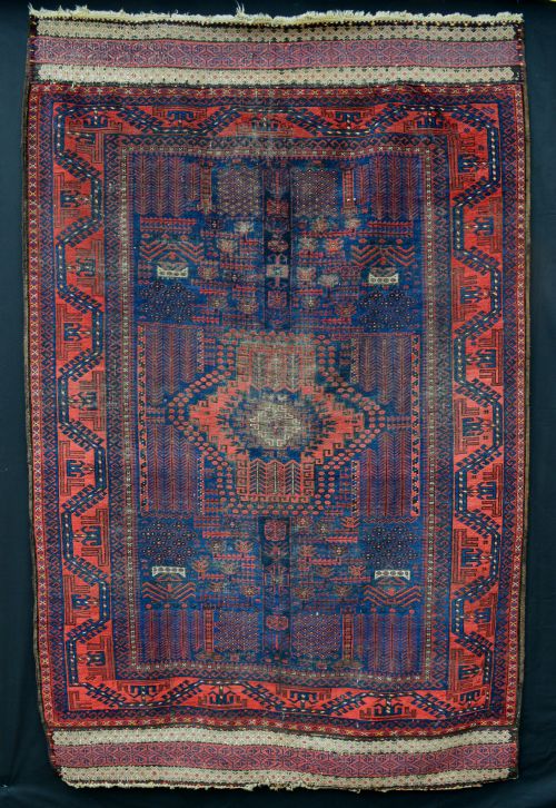 Antique Timuri Main Carpet, Western Afghanistan.