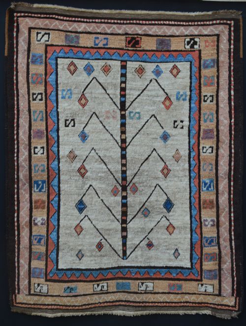 Antique Gabbeh, Luri Nomads, Luristan, Western Persia.