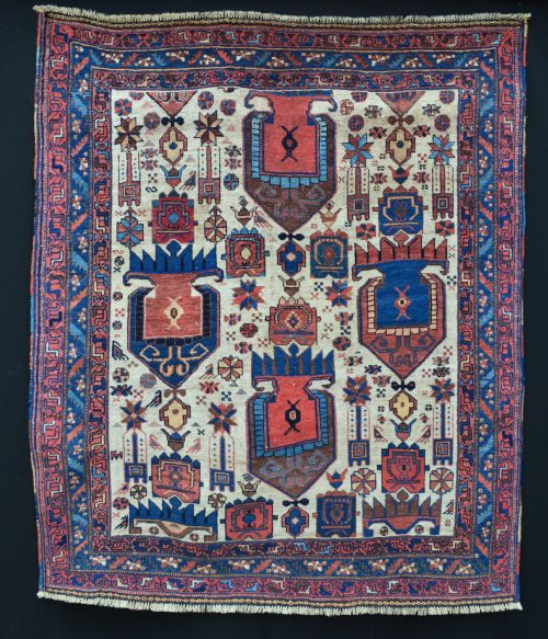 Antique Afshar Rug, Afshar Tribes, South Persia