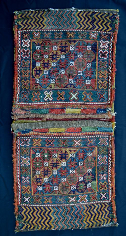 Antique Mini-saddlebags, Shahsevan Tribes, Moghan, Azerbaijan