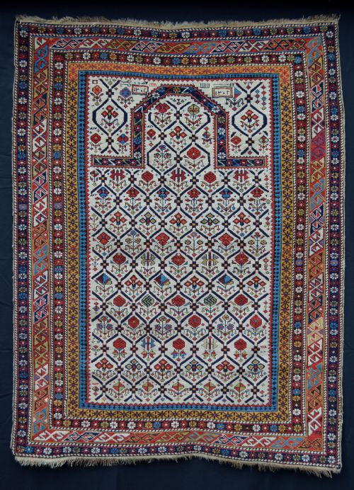 Antique Prayer Rug, Daghestan, Eastern Caucasus