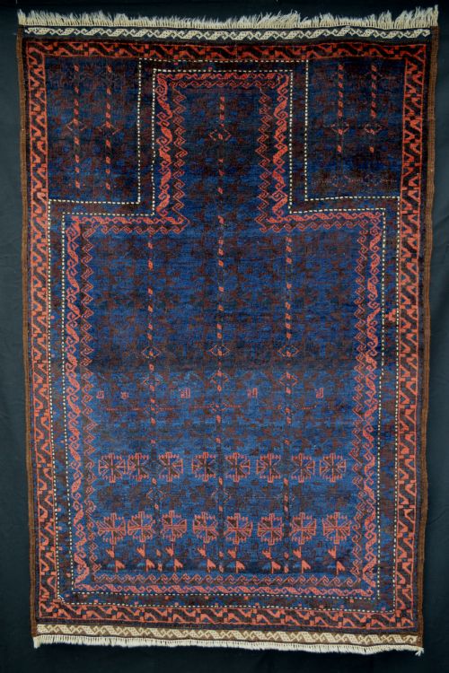 Antique Prayer Rug, Timuri Tribes, Western Afghanistan