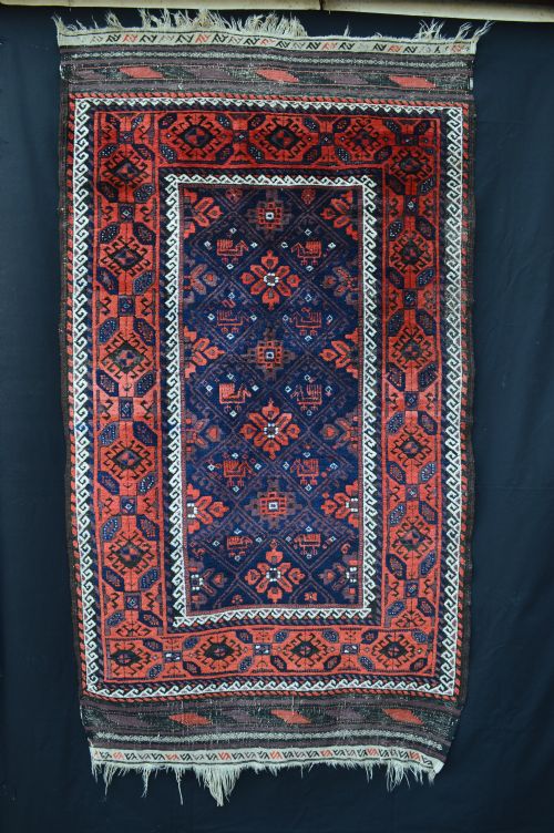 Antique Baluch Tribal Rug, Khorassan Province, North-east Persia
