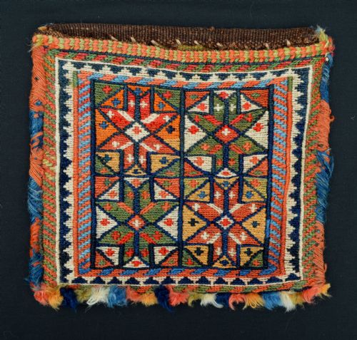 Antique Chanteh (Vanity Bag), Qashqa'i Tribes, Fars Province, South-west Persia.
