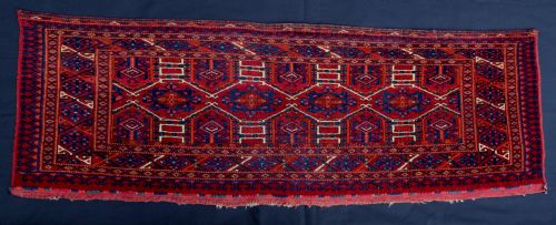 Antique Turkmen Torba, Saryk Tribes, Turkmenistan, Central Asia.