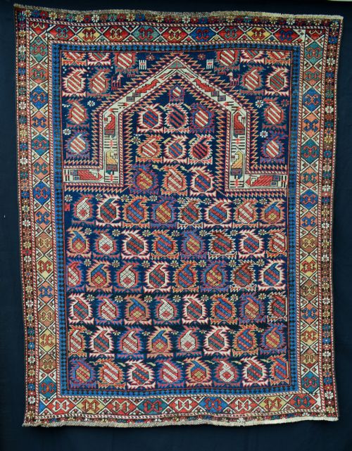 Antique Prayer Rug, Marasali, Eastern Caucasus