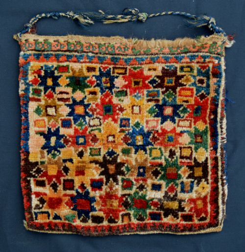 Antique Chanteh (Vanity Bag), Qashqa'i Tribes, Fars Province, South-west Persia.
