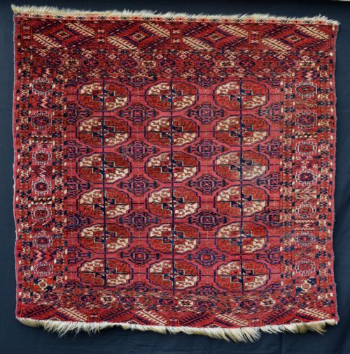Antique Turkmen Wedding Rug, Tekke Tribes, Turkmenistan, Central Asia.