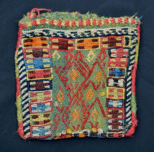 Antique Chanteh (Vanity Bag), Qashqa'i Tribes, Fars Province, South-west Persia.