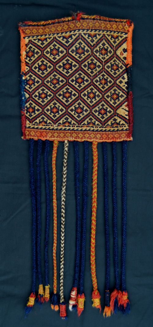 Antique Vanity Bag, Qashqa'i Tribes, Fars Province, South-west Persia.