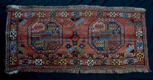 Antique Turkmen Torba, Ersari Tribes, Beshir, Turkmenistan, Central Asia