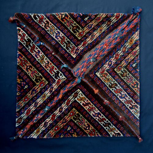 Antique Turkmen Bokche (Dowry Bag), Yomut Tribe, Trans-caspian Steppes, Turkmenistan.