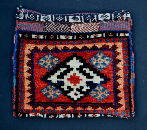 Antique Chanteh (Vanity-bag), Qashqa'i Tribes, Fars Province, South-west Persia.