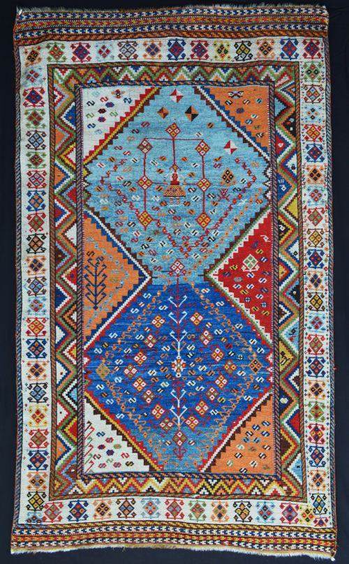 Antique Gabbeh, Qashqa'i Tribes, Fars Province, South-west Persia