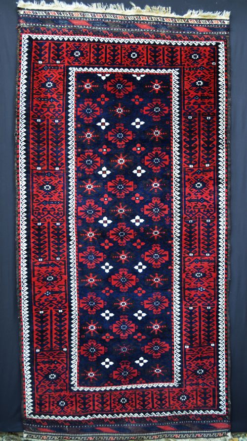 Antique Baluch Rug, Khorassan Province, North-east Persia.