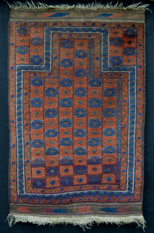 Antique Prayer Rug, Baluch Tribes, North-east Persia/western Afghanistan