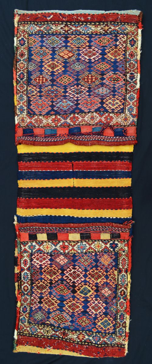 Antique Saddle-bags, Shahsevan Nomads, Azerbaijan.