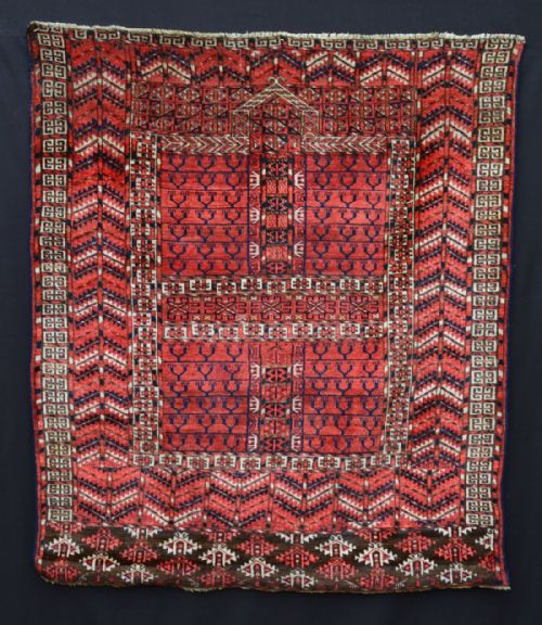 Antique Turkmen Engsi, Teke Tribes, Turkmenistan, Central Asia.