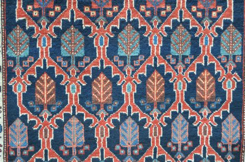 fig 1. Antique Bakhtiari Rug, Sheikh Chupan Area, Chahar Mahal Province, West Persia.
