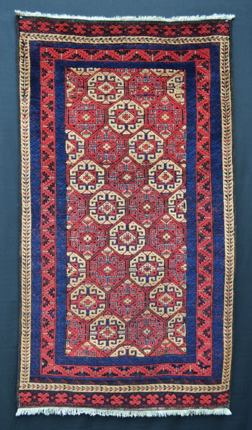 Antique Timuri Tribal Rug, Western Afghanistan.