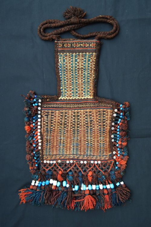 Antique Salt-bag (Namakdan), Zaggar Mangal Nomads of South-eastern Persia/baluchistan.