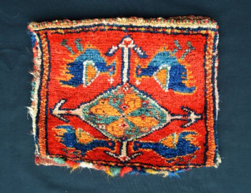 Antique Vanity-bag, Khamseh Confederacy Tribes, South-west Persia.